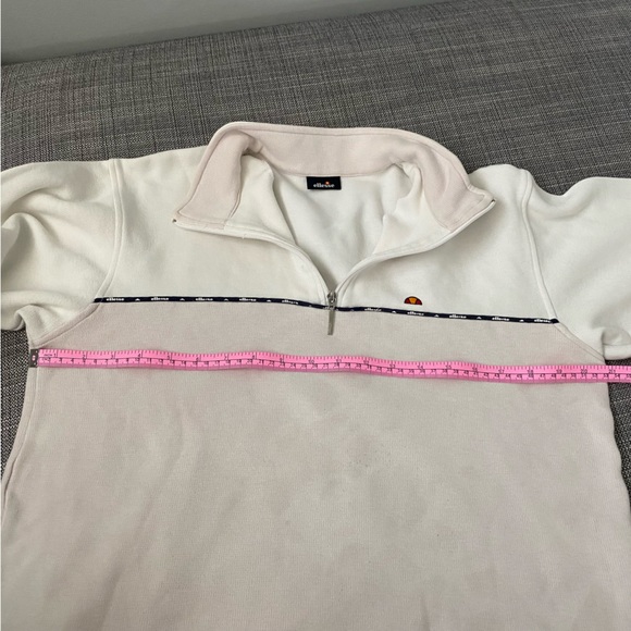 Ellesse Quarter Zip Polo Sweater - Picture 8 of 14